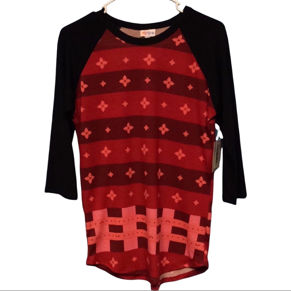 LuLaRoe Randy 3/4 sleeve‎ baseball tee